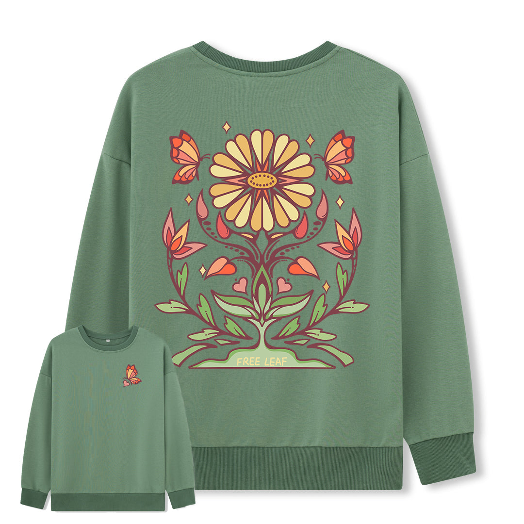 Freeleaf Elf Viligis Unisex Nature Inspired Sweatshirt
