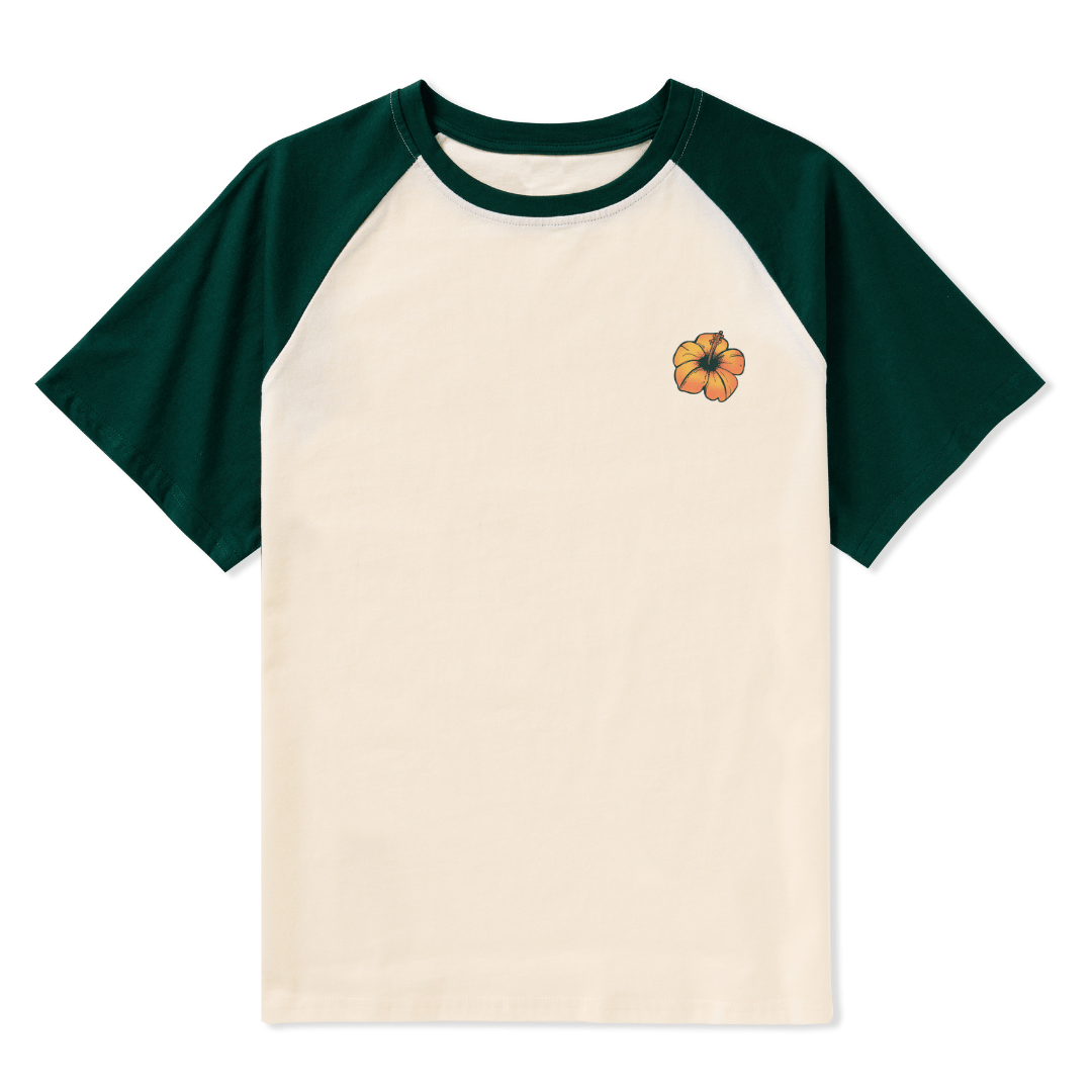 Golden Beach Raglan Short Sleeve Top