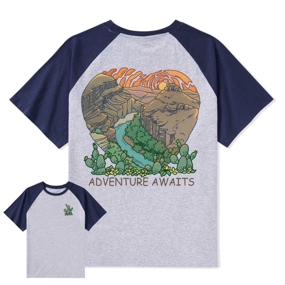 Big Bend National Park Raglan Short Sleeve Top