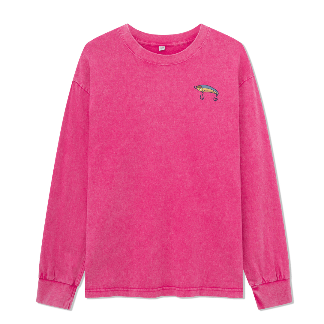 Can't Work Today Washed Long Sleeve Top