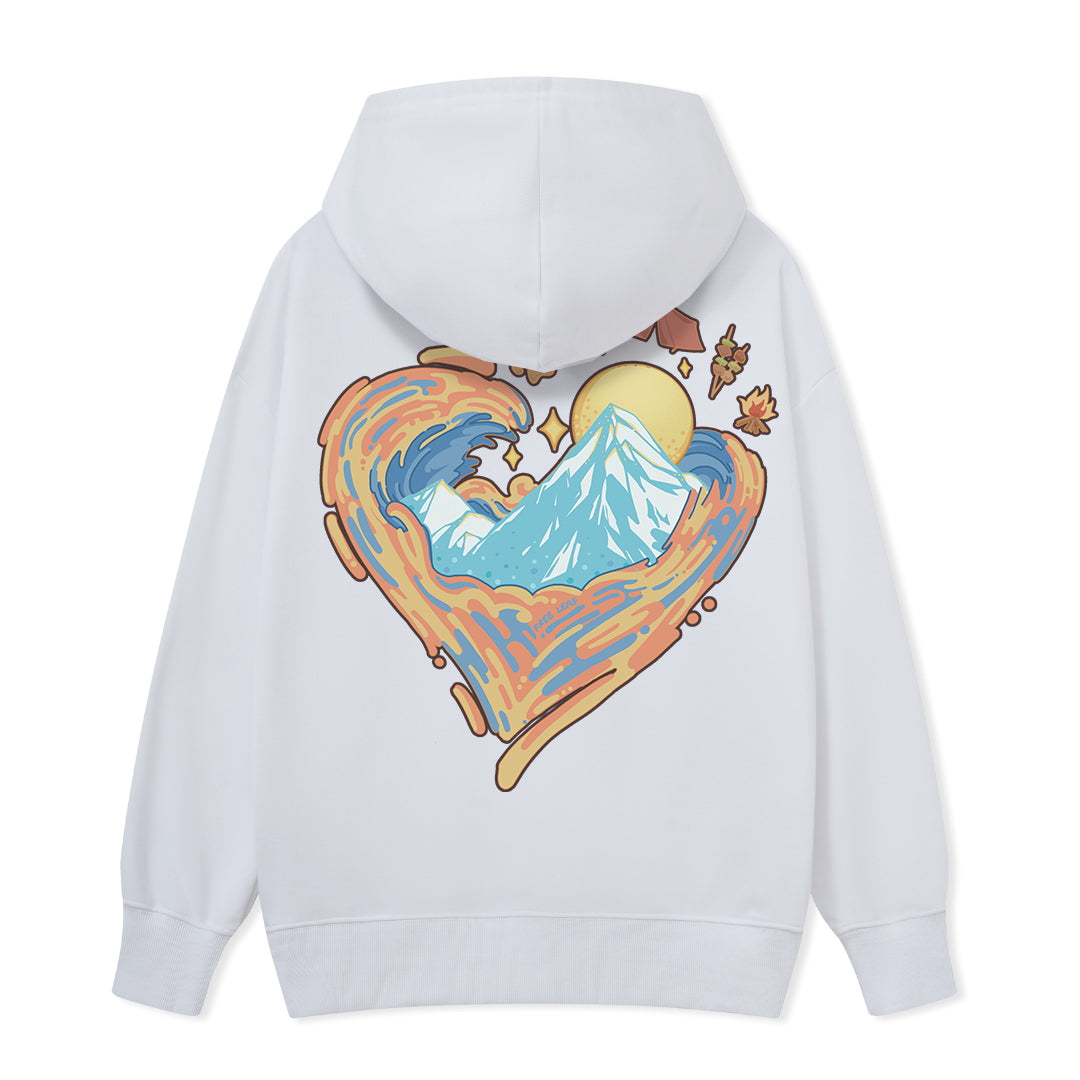 Freeleaf Heart of Wilderness Camping Unisex Nature Inspired Hoodie