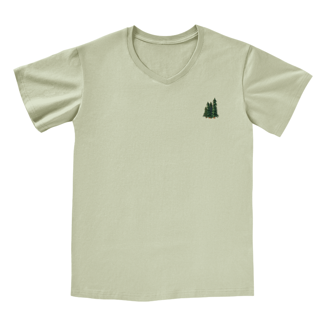 Adventure Awaits V-neck Tee
