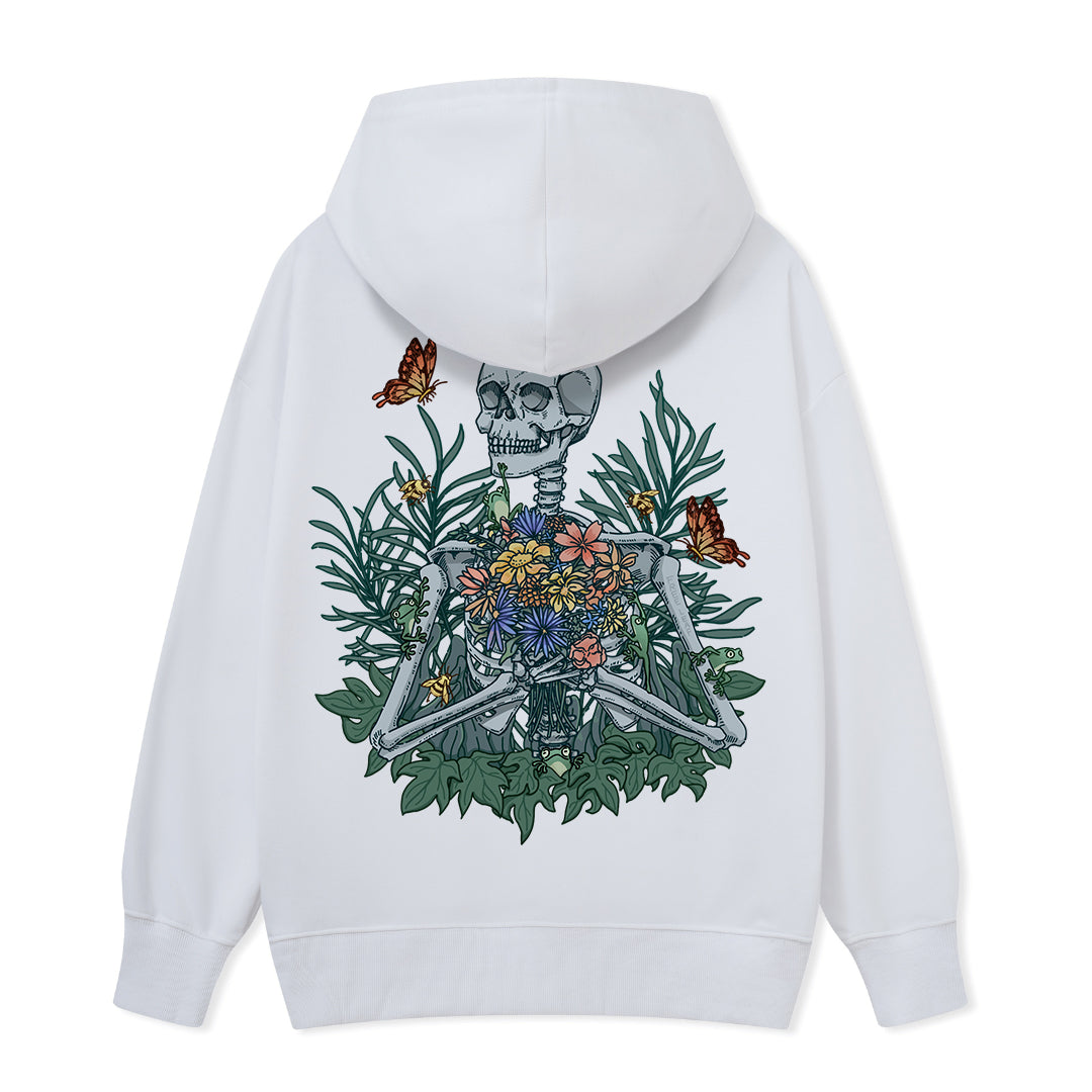 Freeleaf Rebirth in Bloom Unisex Nature Inspired Hoodie