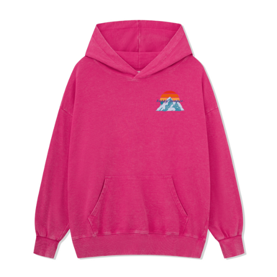 Happy Camper Washed Hoodie