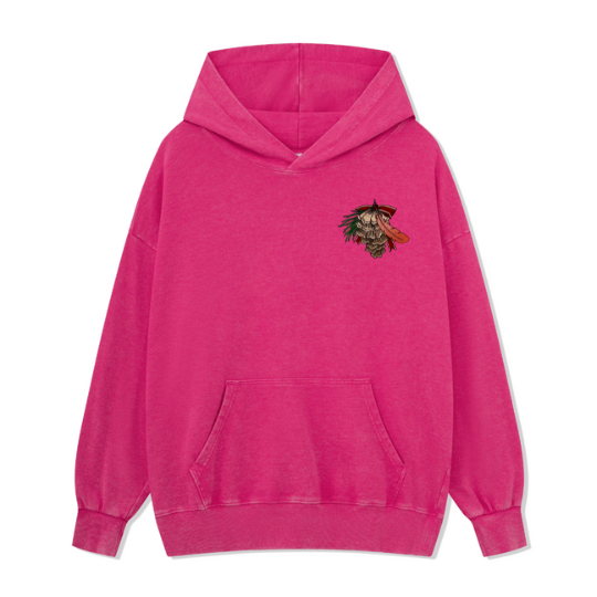 Christmas Cardinal Washed Hoodie