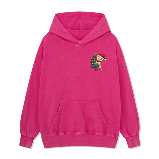 Merry Christmas Washed Hoodie
