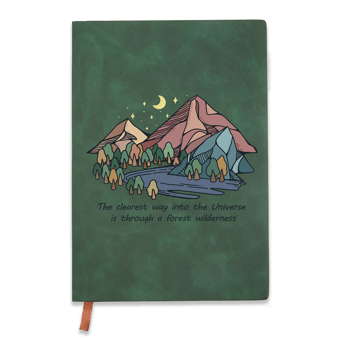 Freeleaf Pathway to the Universe Leather Journal Notebook