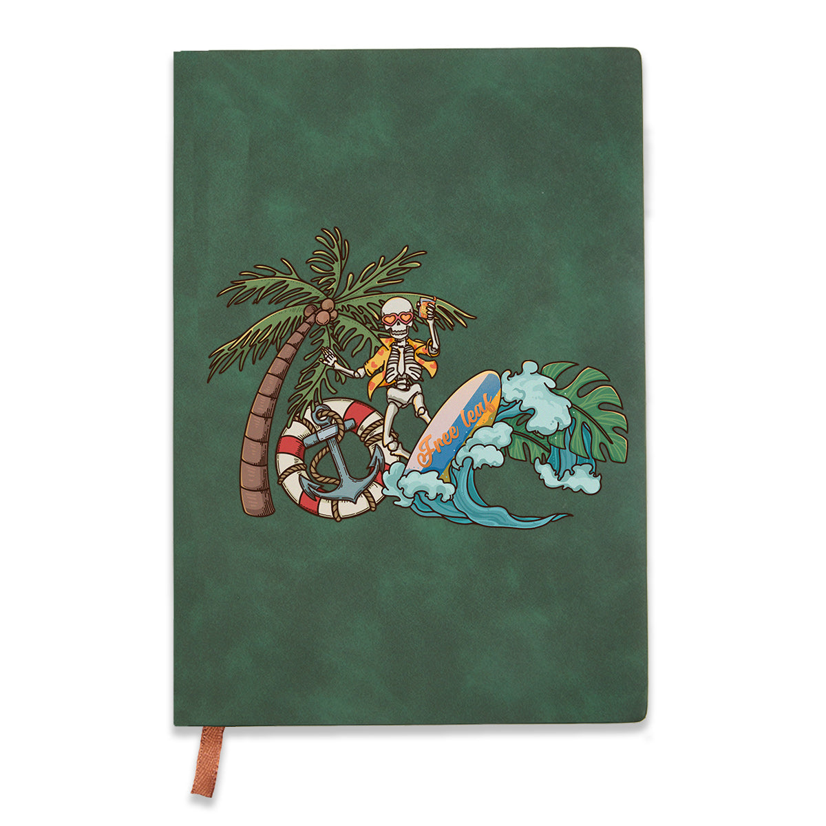 Freeleaf Eternal Summer Romance Adventure Vintage Leather Journal Notebook