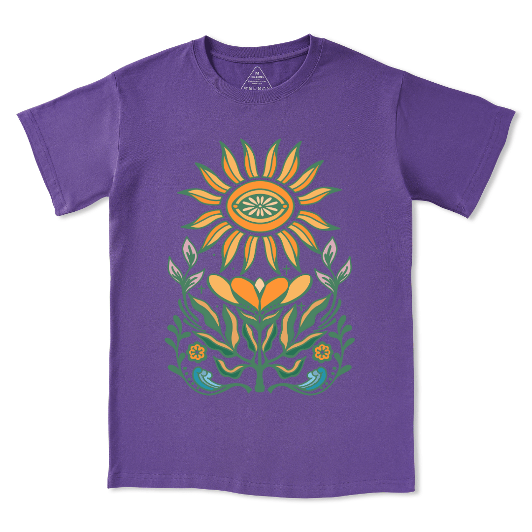 Sunflower Front-print Tee