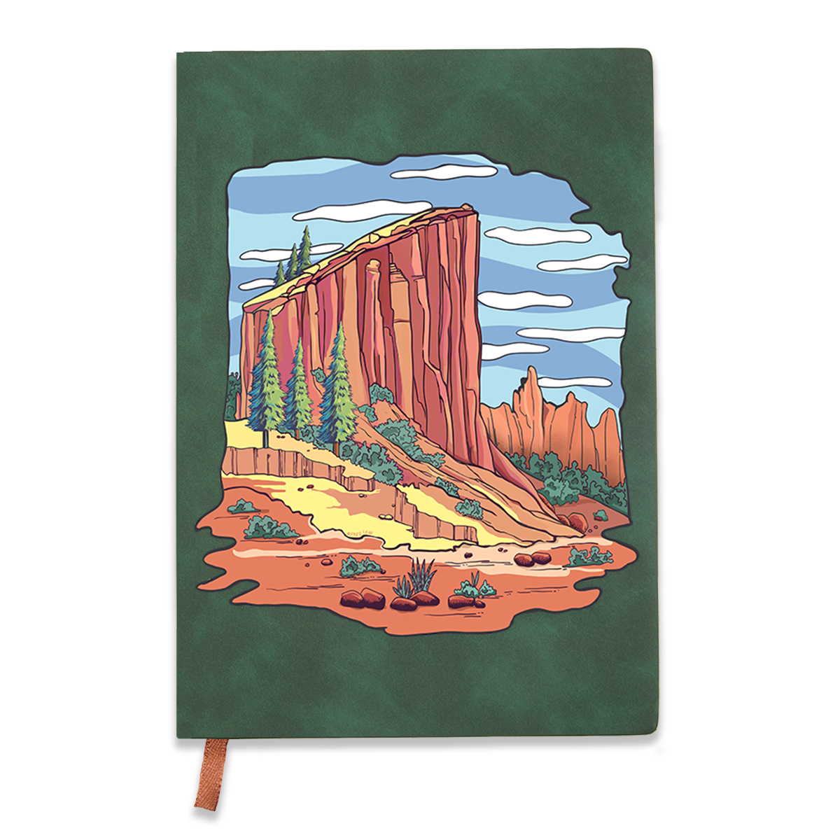 Freeleaf Zion National Park Vintage Leather Journal Notebook