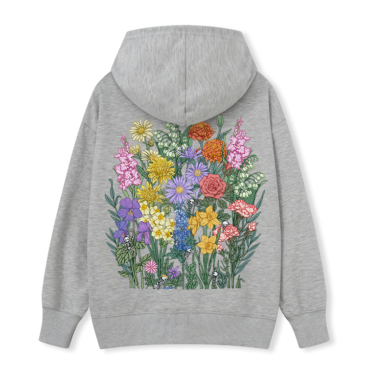 Freeleaf Whimsy in Bloom Unisex Nature Inspired Hoodie