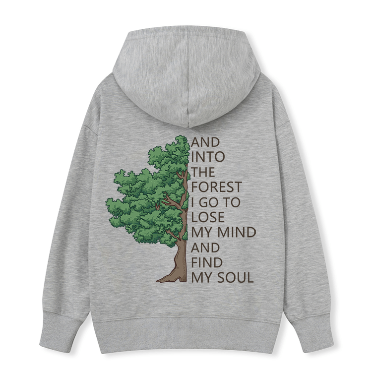 Freeleaf Into Forest And Find My Soul Unisex Hoodie