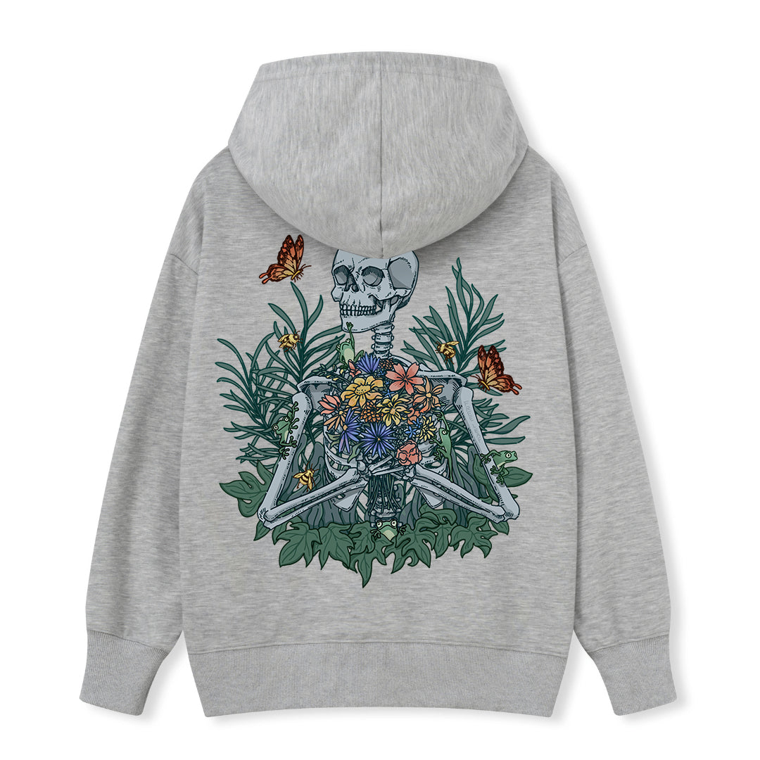 Freeleaf Rebirth in Bloom Unisex Nature Inspired Hoodie