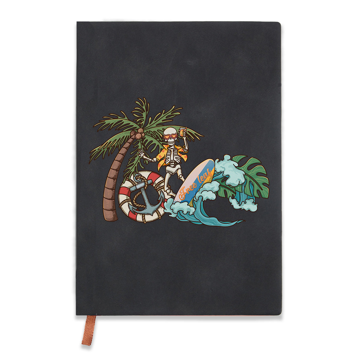 Freeleaf Eternal Summer Romance Adventure Vintage Leather Journal Notebook