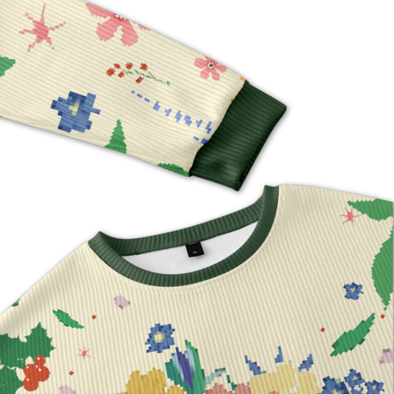 Freeleaf Whimsy in Bloom Sweater