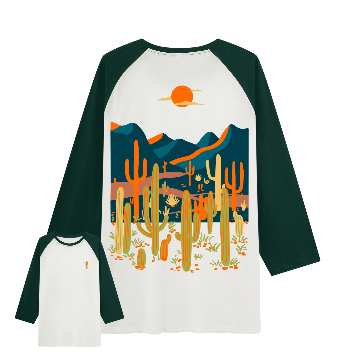 Miracle Raglan Long Sleeve Tops
