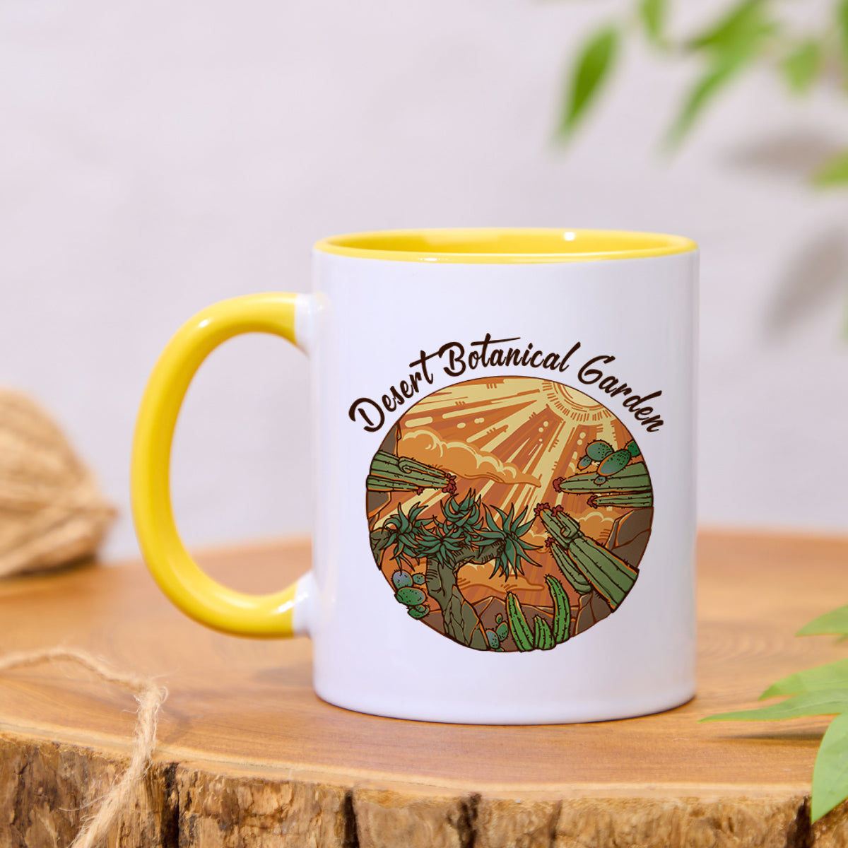 Freeleaf Desert Park Colorful Ceramic Mug