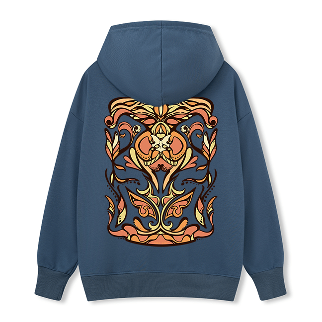 Freeleaf Golden Glow Unisex Nature Inspired Hoodie