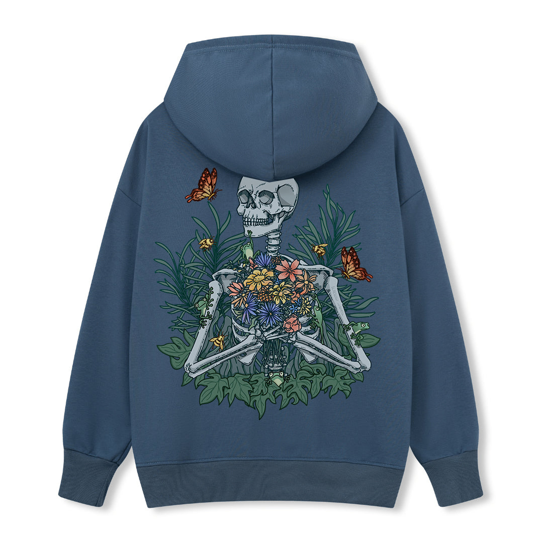 Freeleaf Rebirth in Bloom Unisex Nature Inspired Hoodie