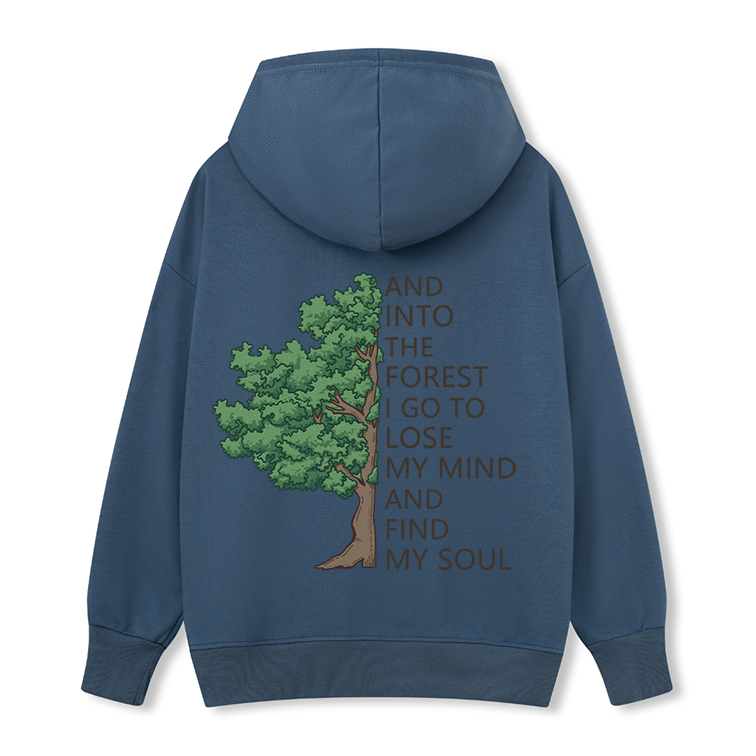 Freeleaf Into Forest And Find My Soul Unisex Hoodie