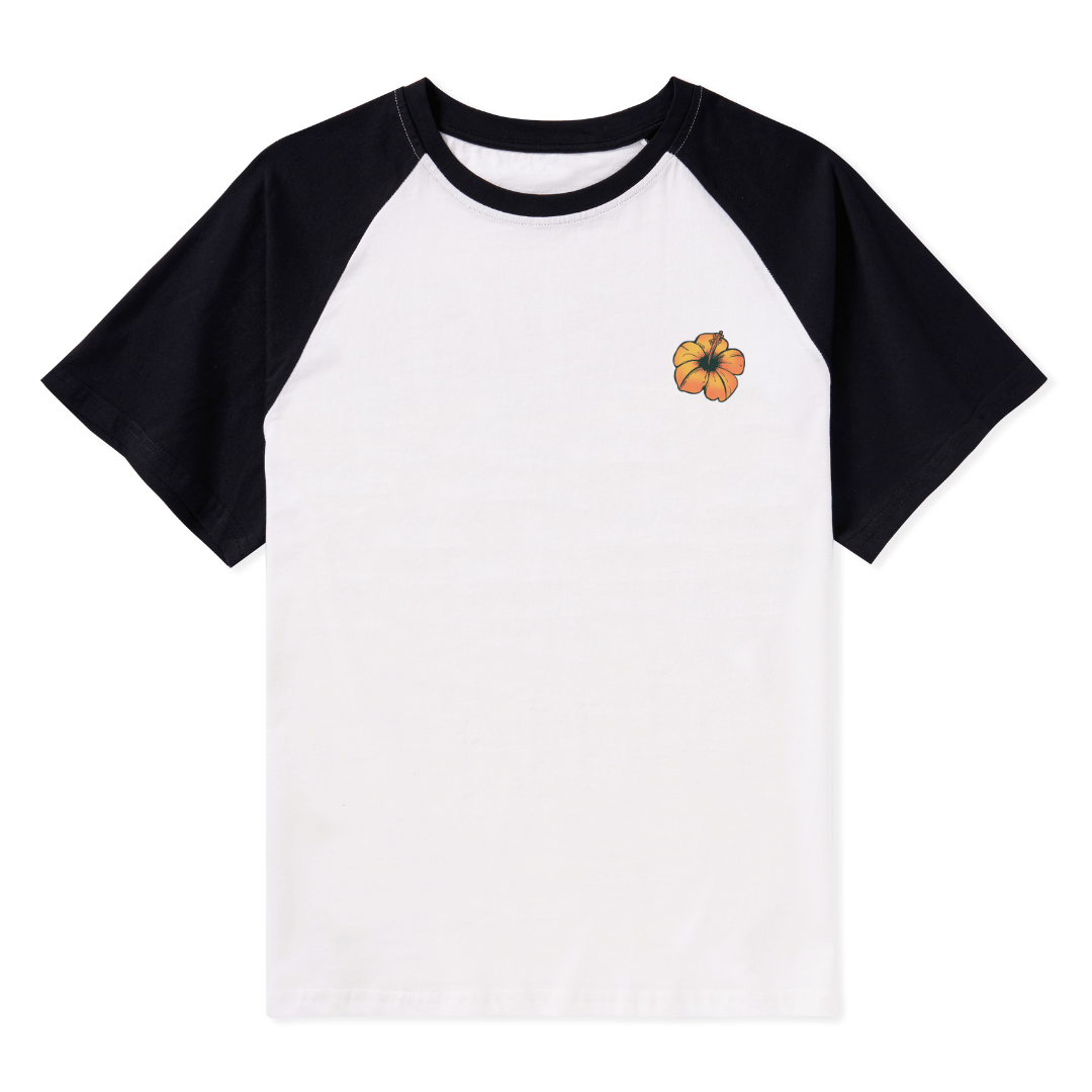 Golden Beach Raglan Short Sleeve Top