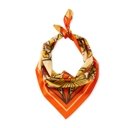 Freeleaf Spring Flower Thistles Bandana