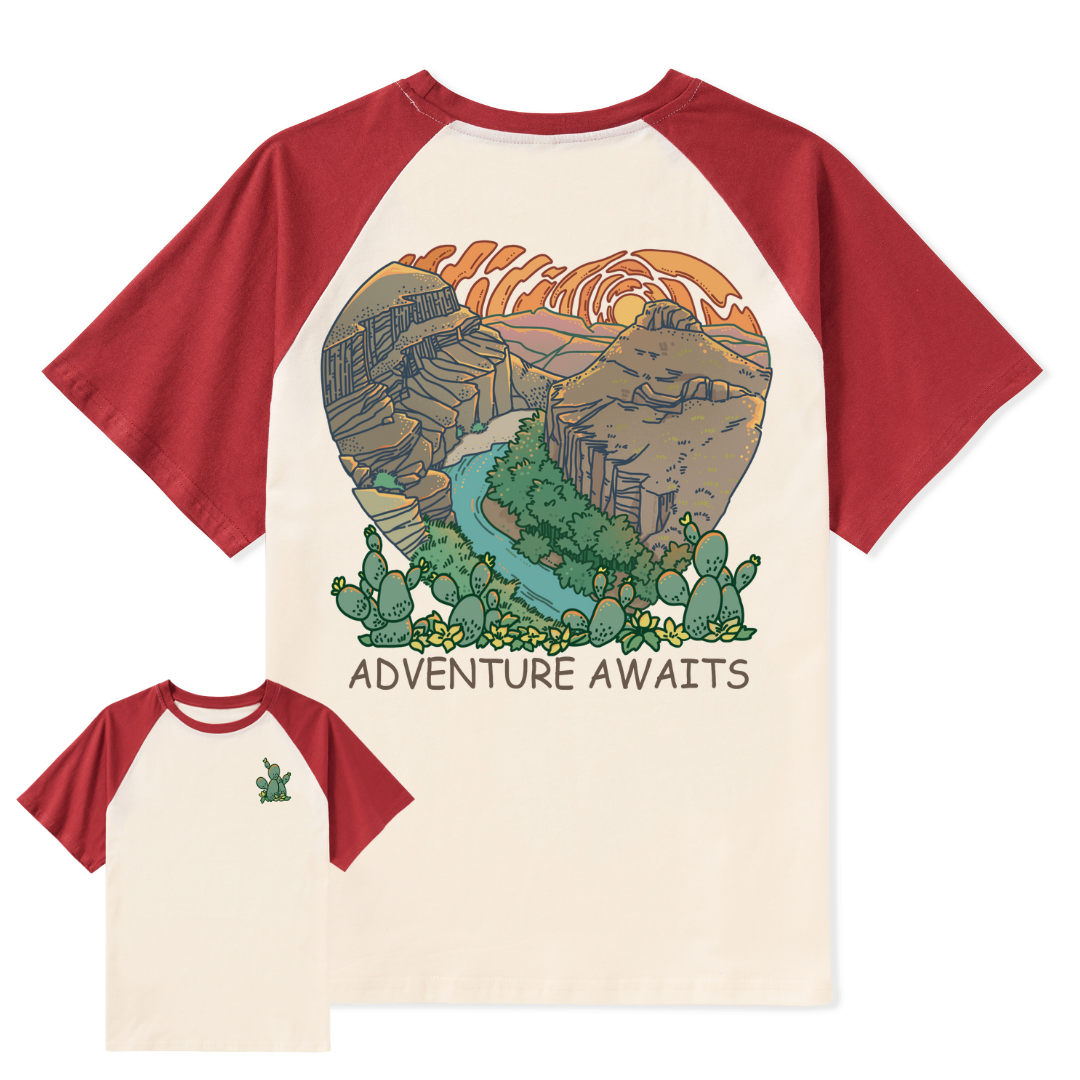 Big Bend National Park Raglan Short Sleeve Top