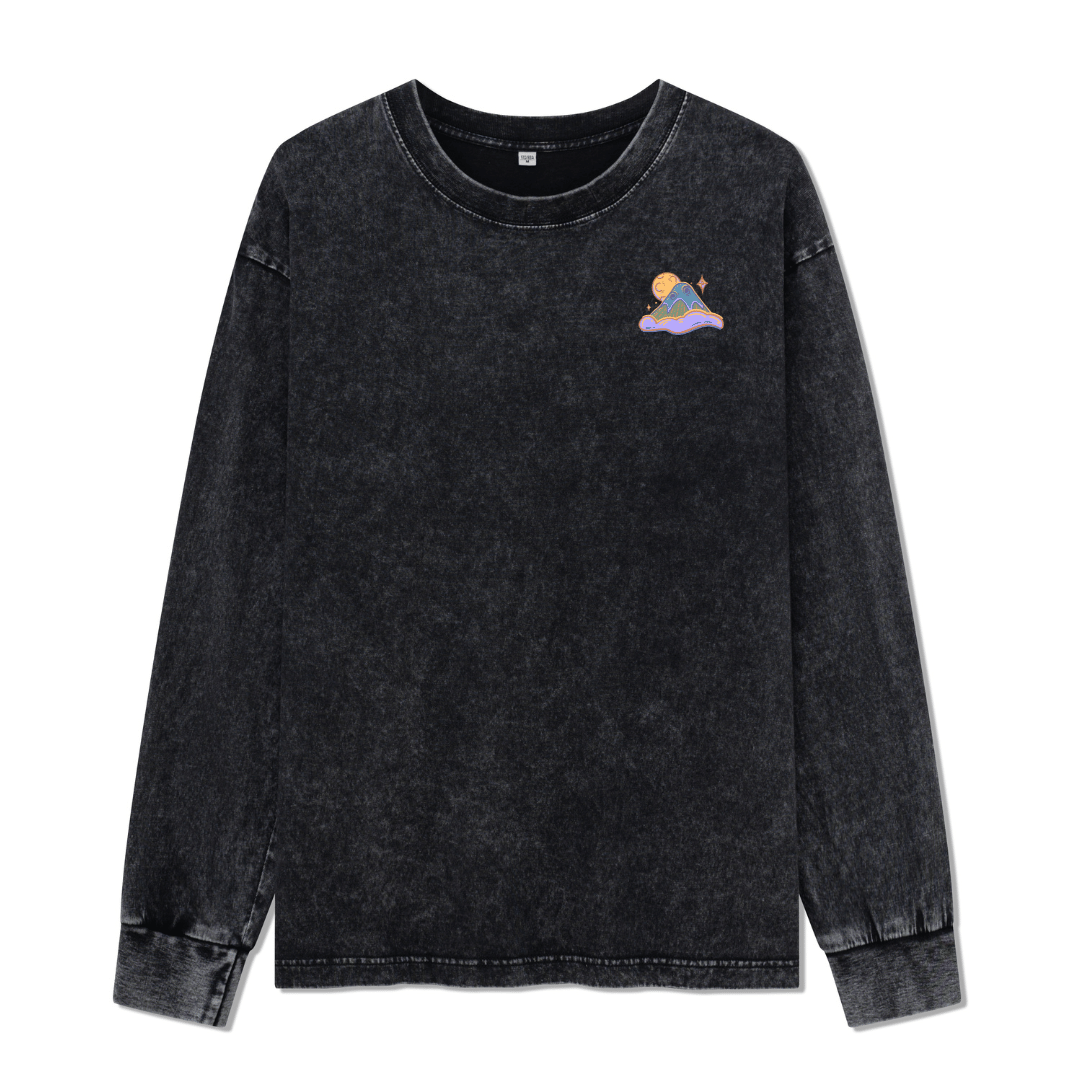 Fairy Tale Halloween Washed Long Sleeve Top