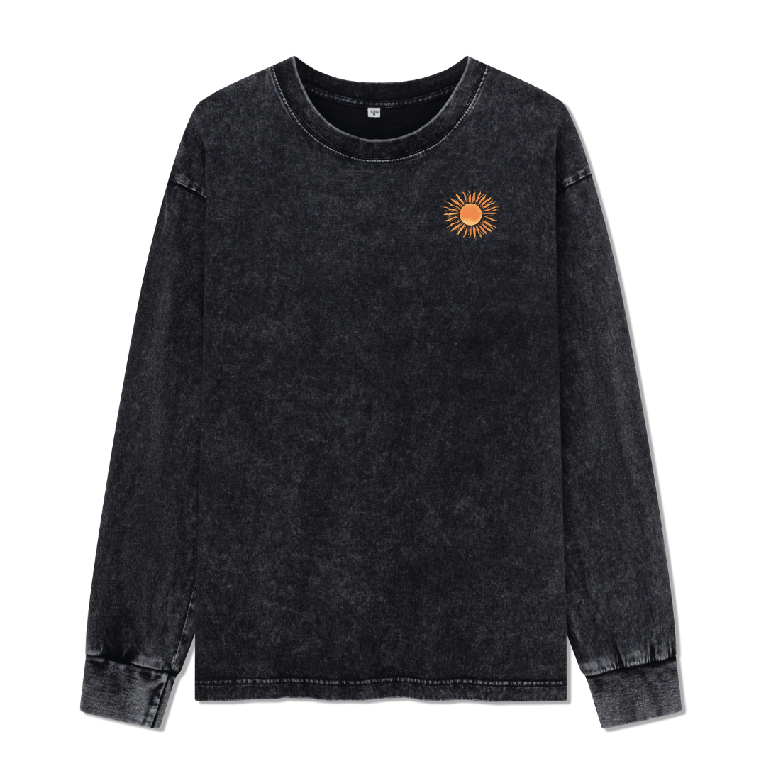 Energy Washed Long Sleeve Top