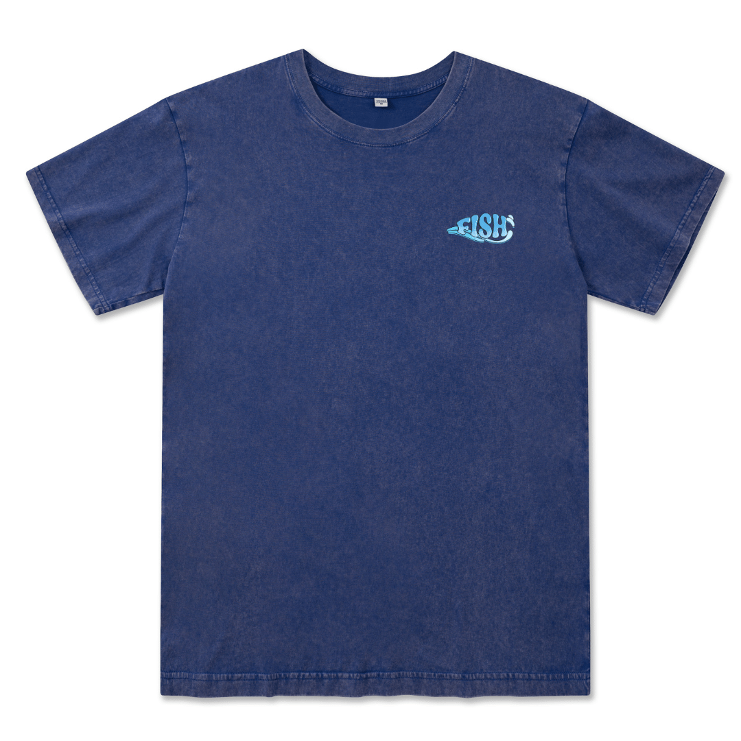 Born To Fish Washed Tee