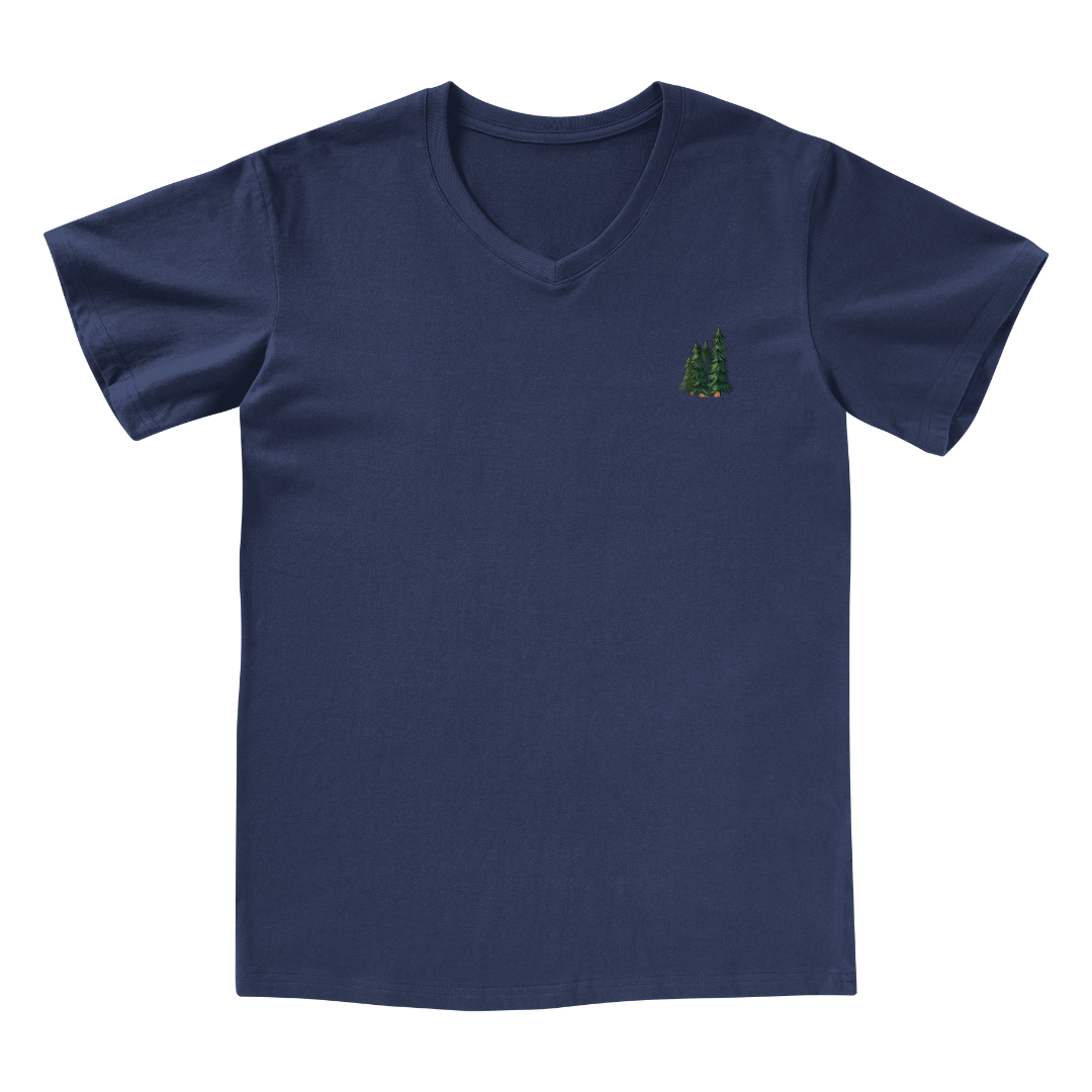 Adventure Awaits V-neck Tee