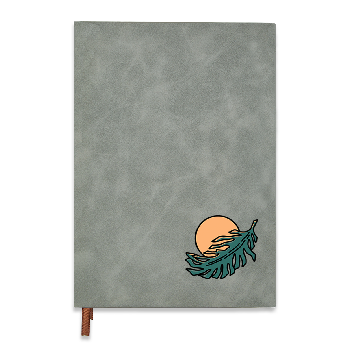 Freeleaf Hawaiian Vacation Vintage Leather Notebook