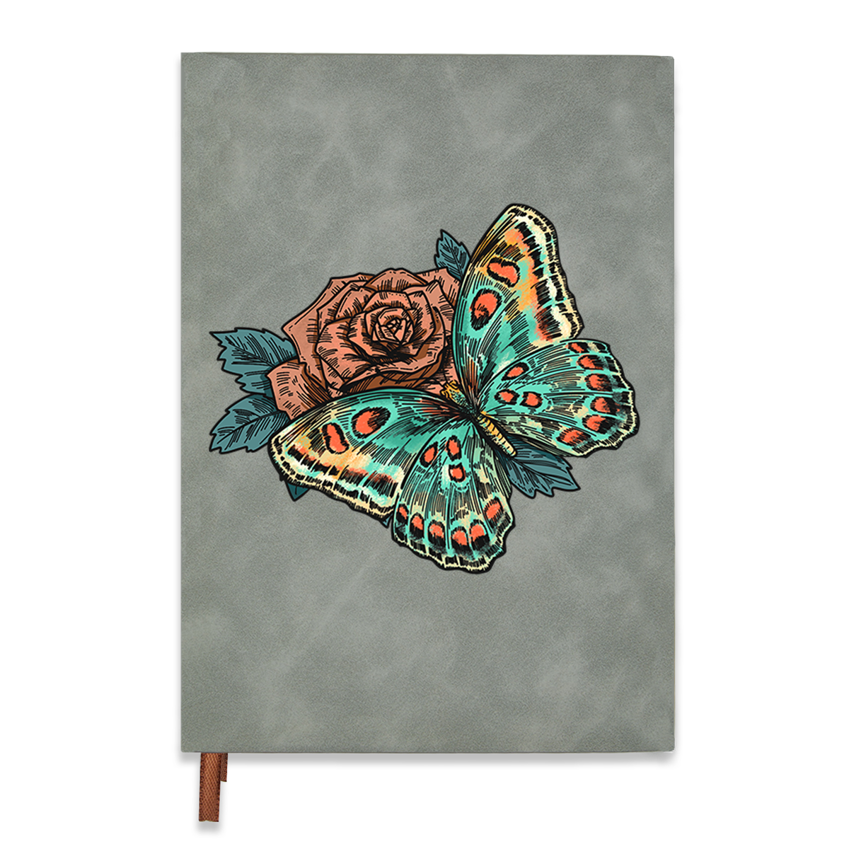 freeleaf-floral-skull-vintage-leather-notebook