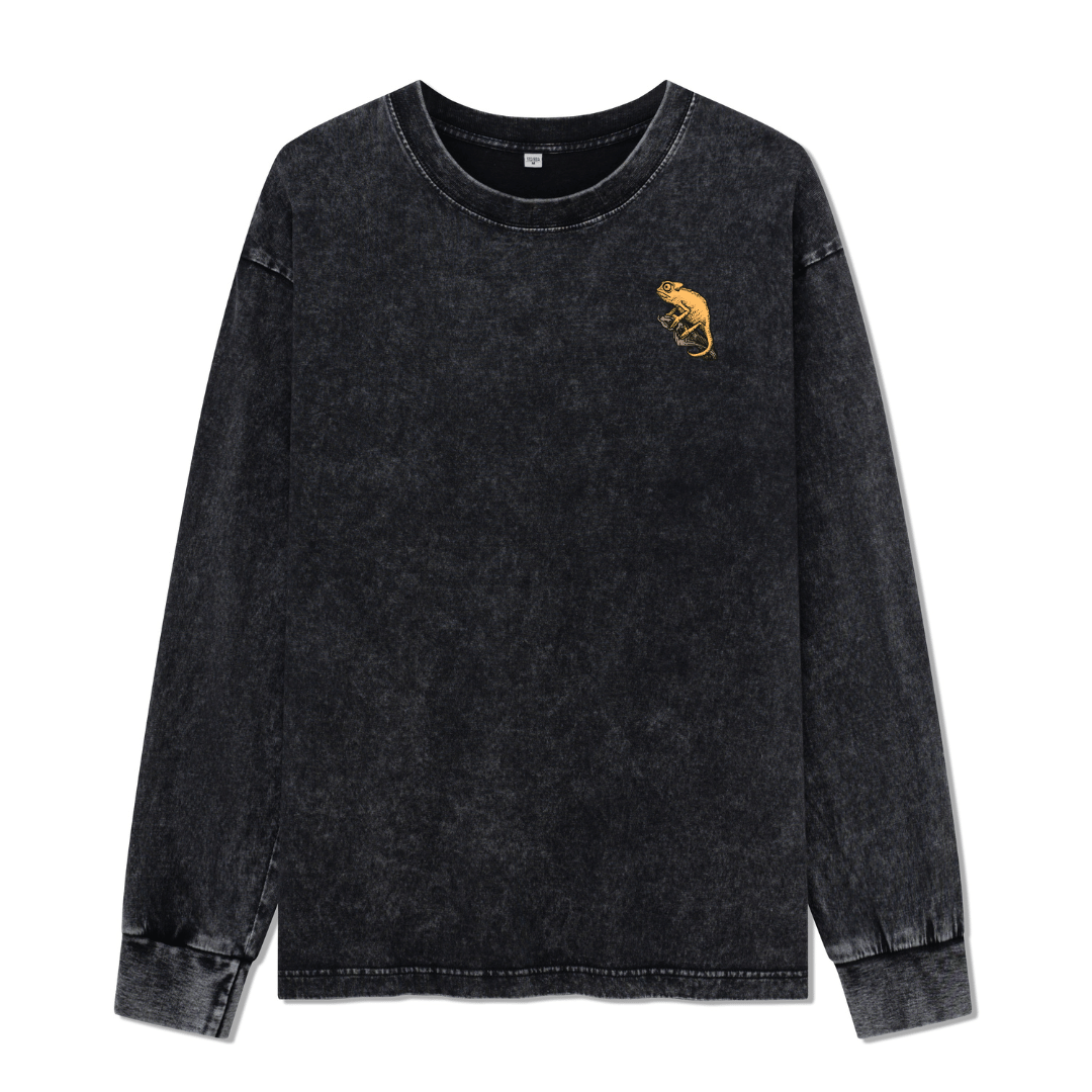 Christian Washed Long Sleeve Top
