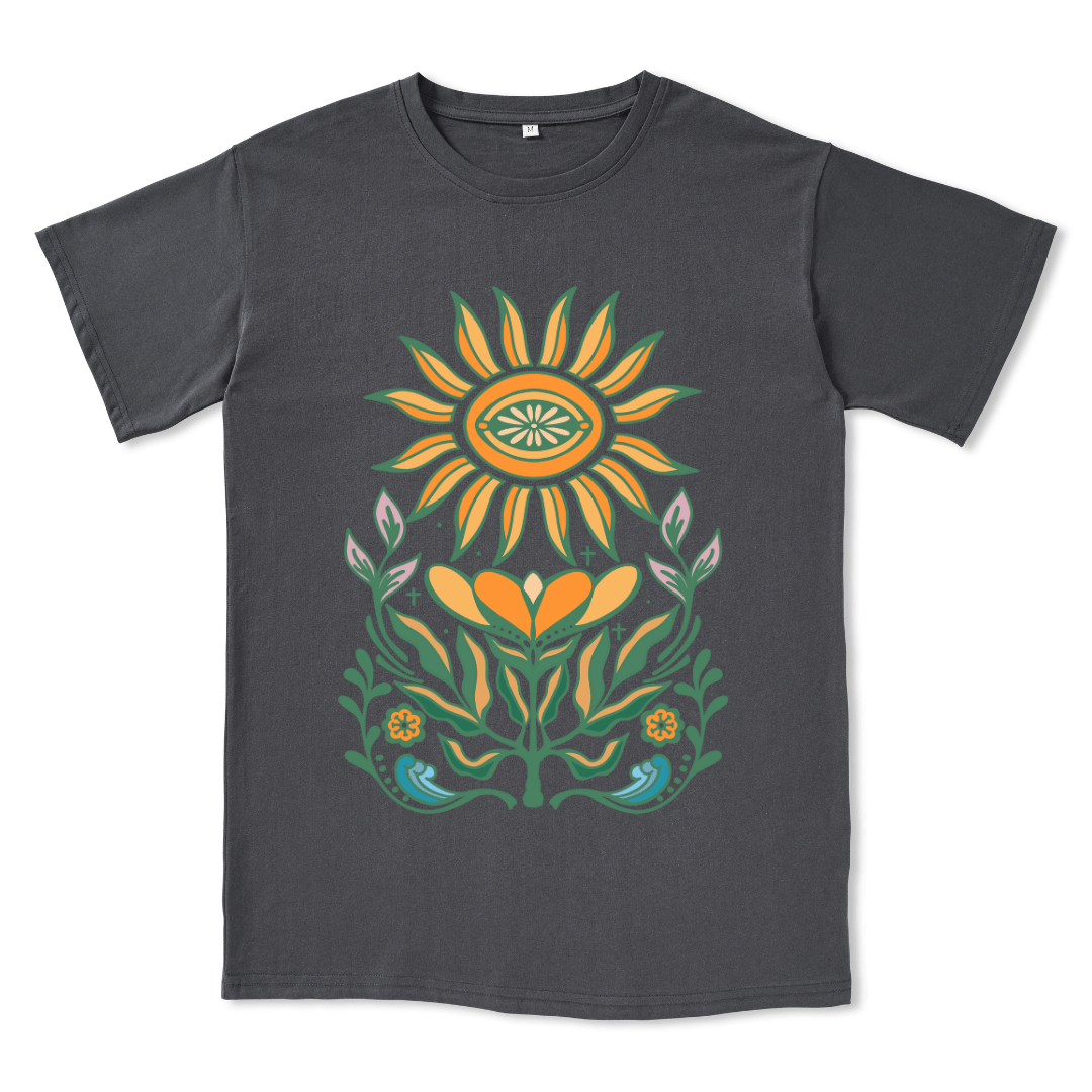 Sunflower Front-print Tee