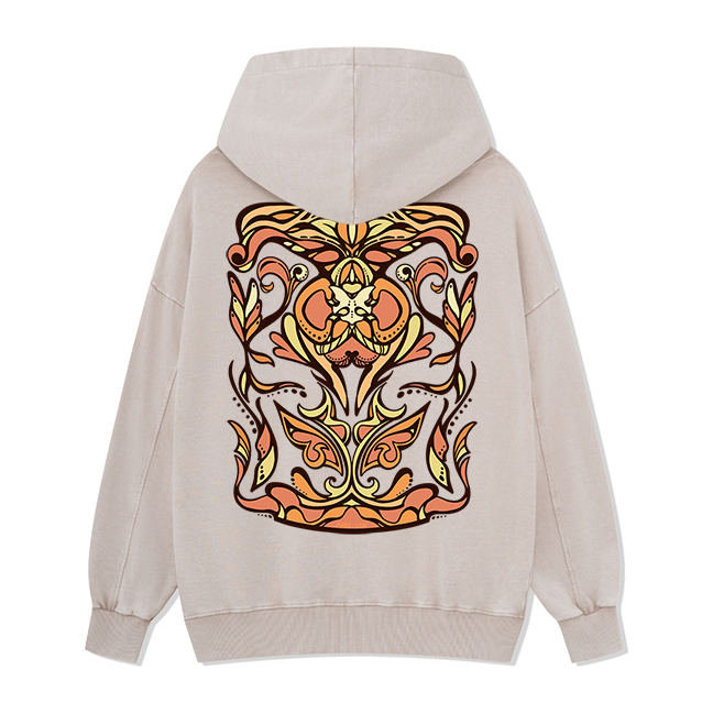 Freeleaf Golden Glow Unisex Nature Inspired Hoodie