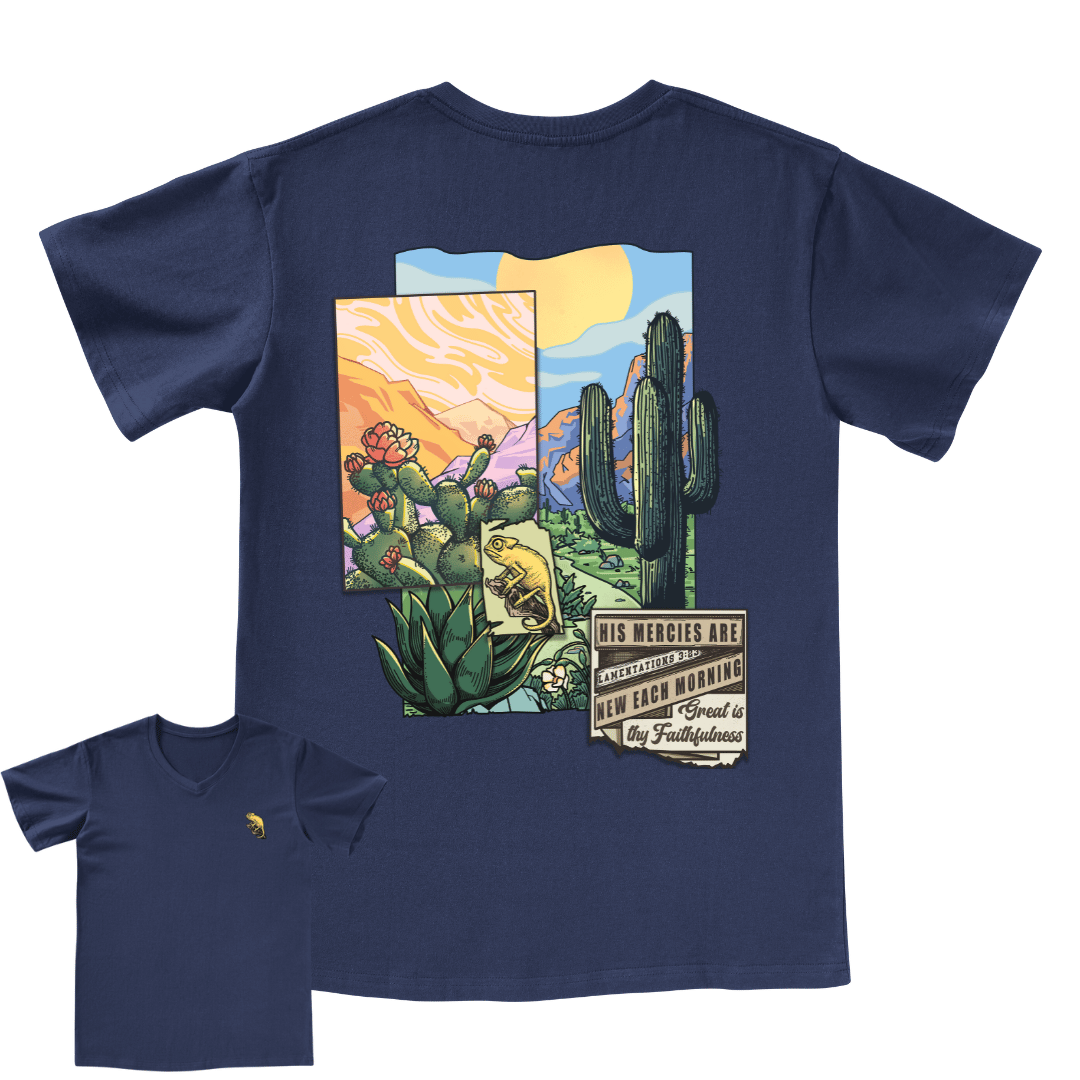 Christian V-neck Tee