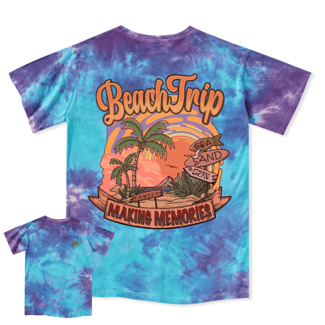 Vacation Tie Dye Tee