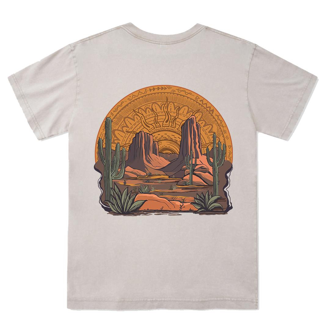 Golden Desert Washed Tee