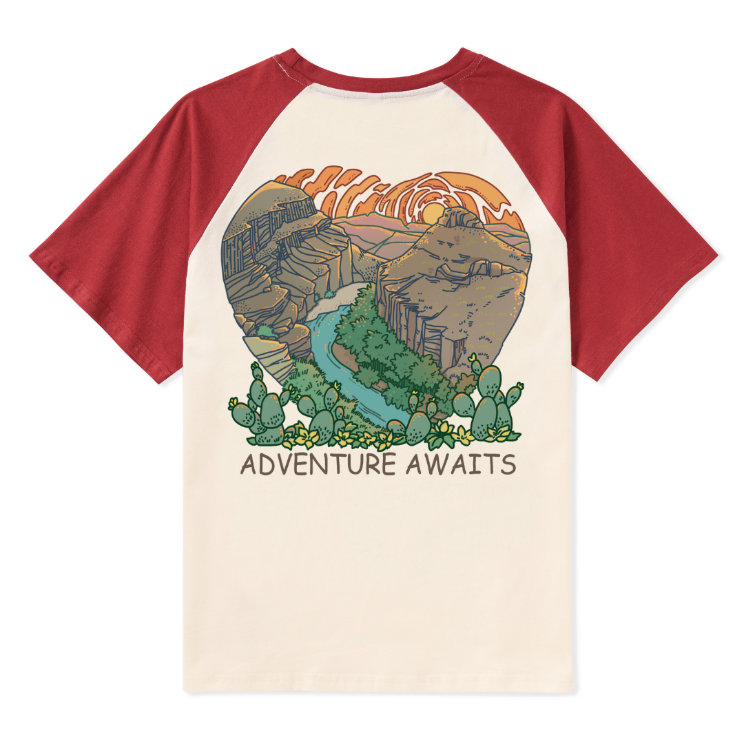 Big Bend National Park Raglan Short Sleeve Top