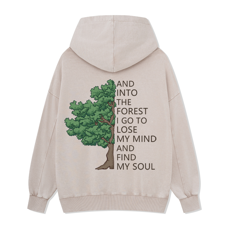 Freeleaf Into Forest And Find My Soul Unisex Hoodie