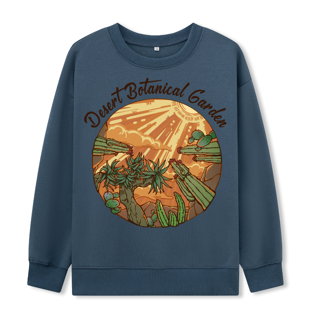 Desert Park Front-printed Sweatshirt