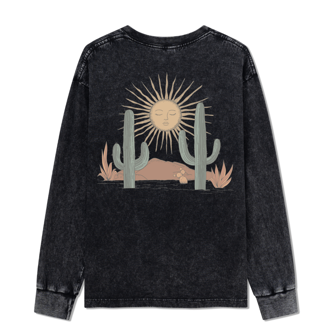Saguaro National Park Washed Long Sleeve Top
