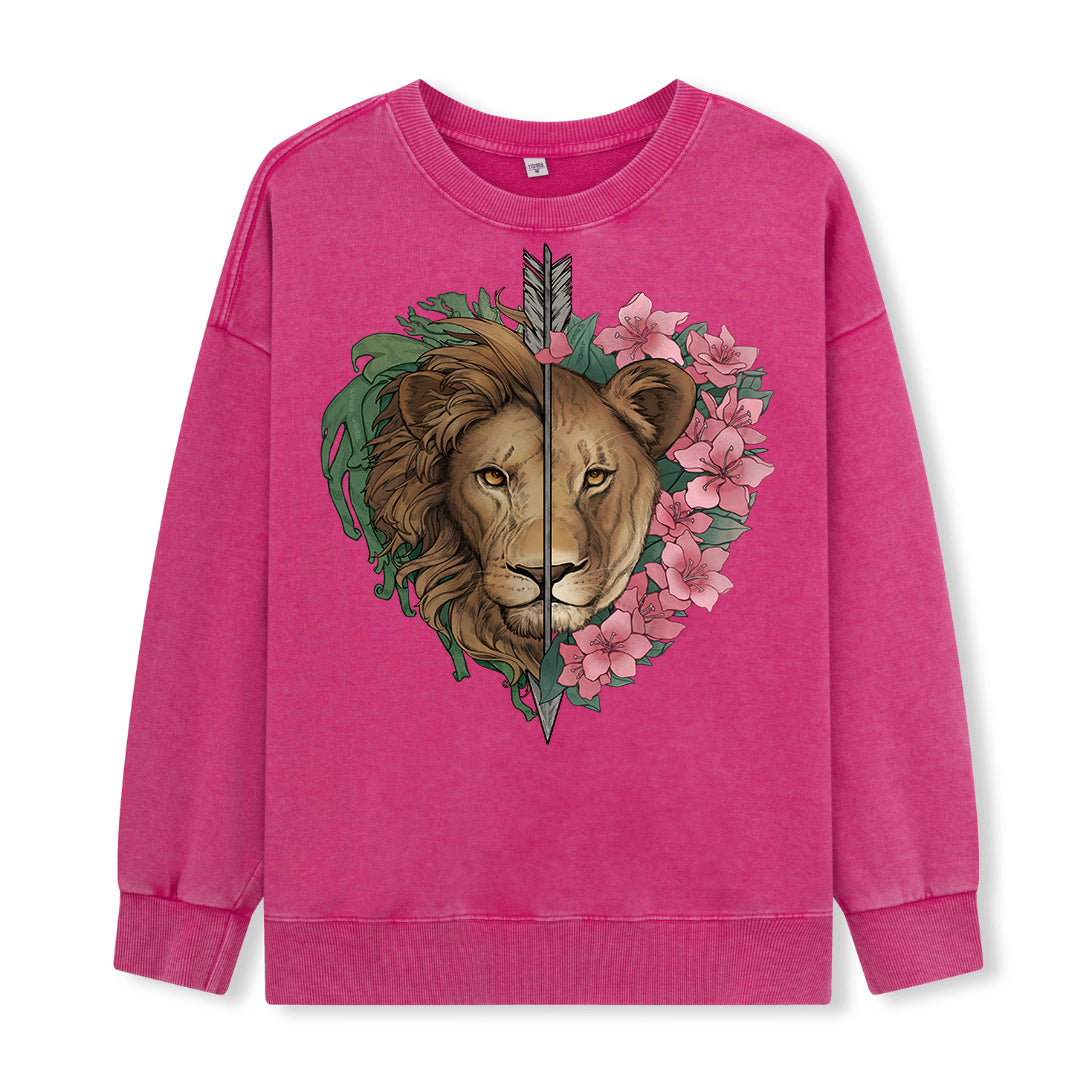 Freeleaf No Rain No Flowers Washed Sweatshirt