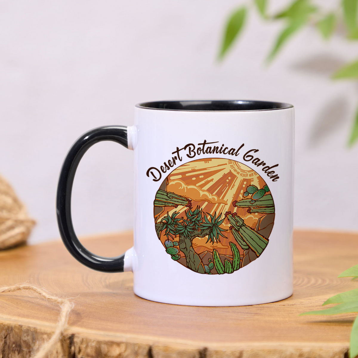 Freeleaf Desert Park Colorful Ceramic Mug