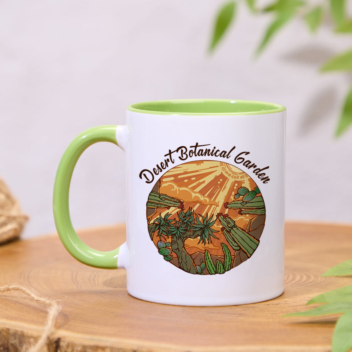 Freeleaf Desert Park Colorful Ceramic Mug