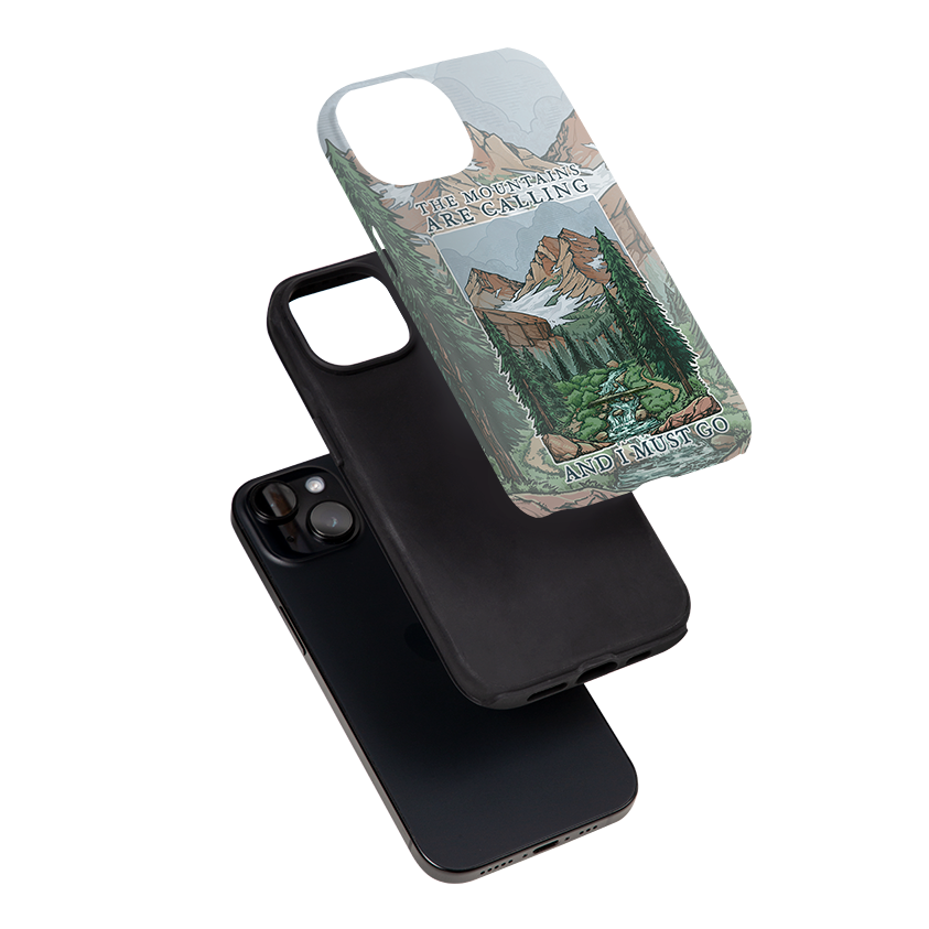 Freeleaf The Mountains Are Calling iphone Case