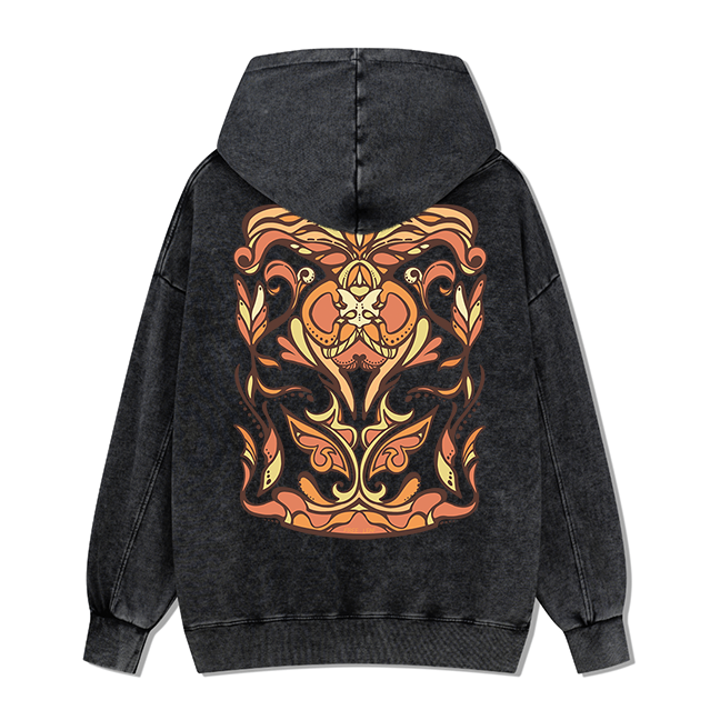 Freeleaf Golden Glow Unisex Nature Inspired Hoodie