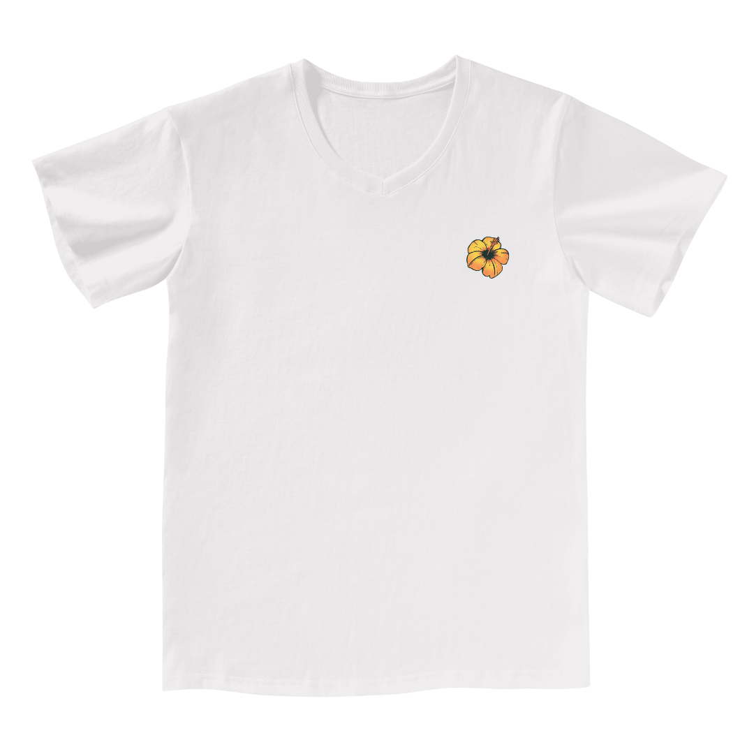 Golden Beach V-neck Tee