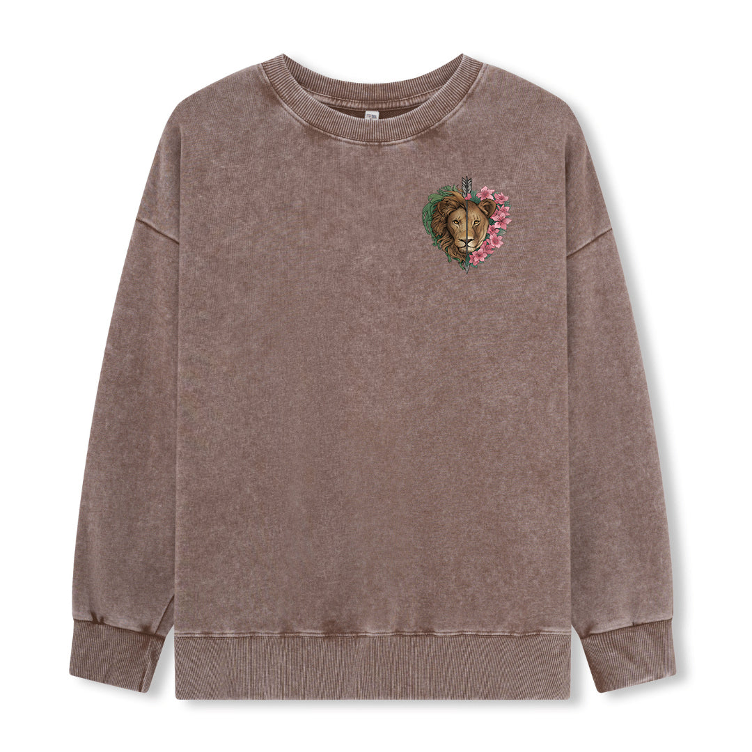 Freeleaf Wild at Heart Love's Serenade Washed Sweatshirt